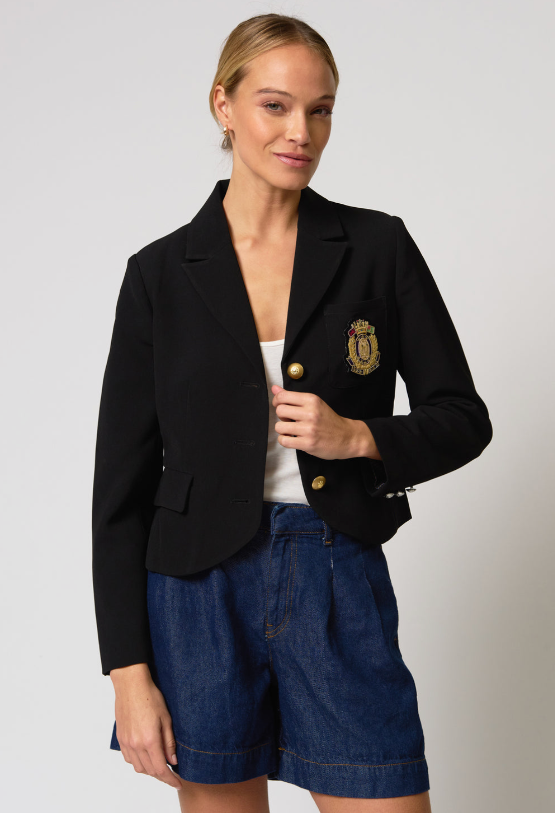 Paulie Patch Pocket Blazer