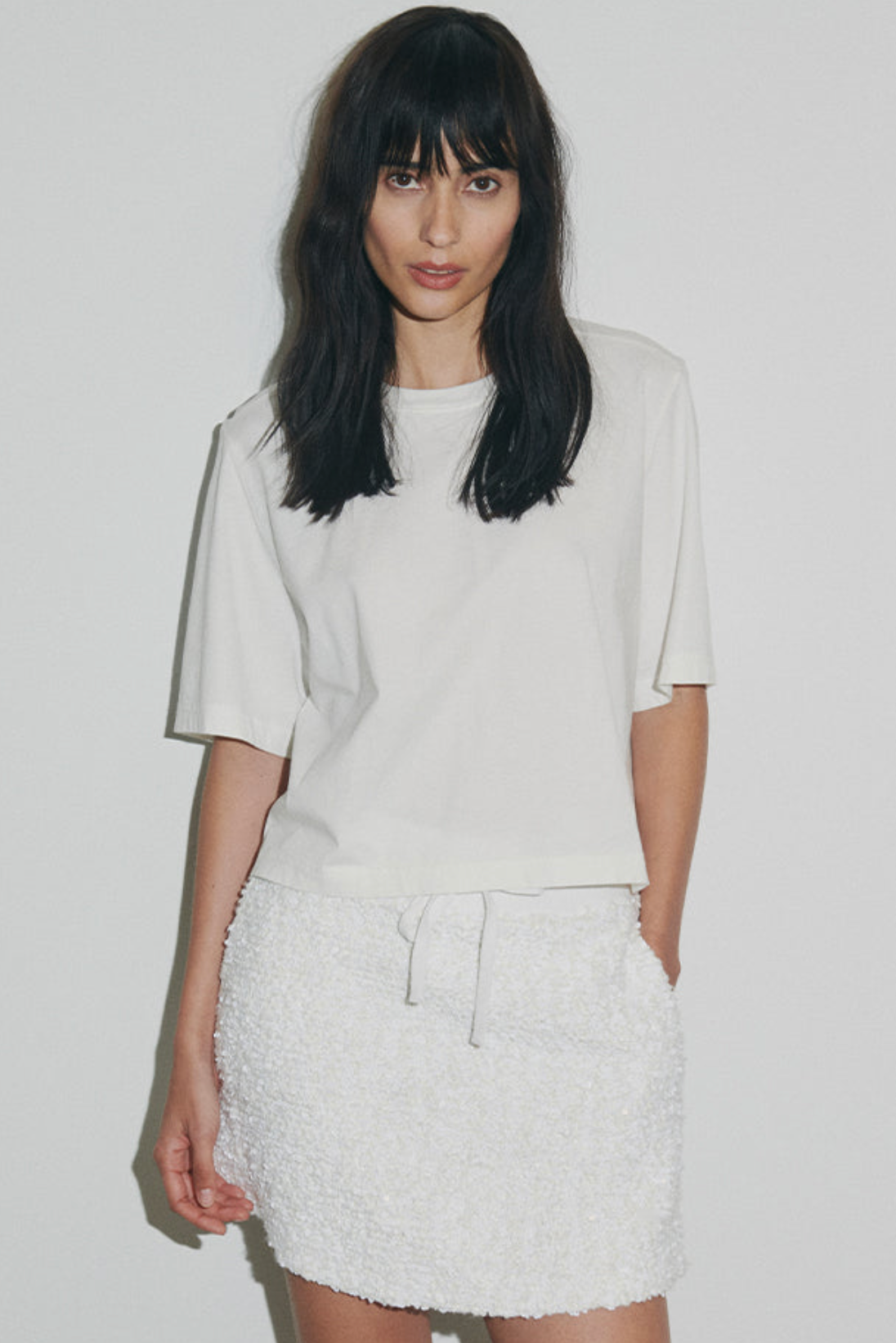 Mara Boucle Knit Skirt