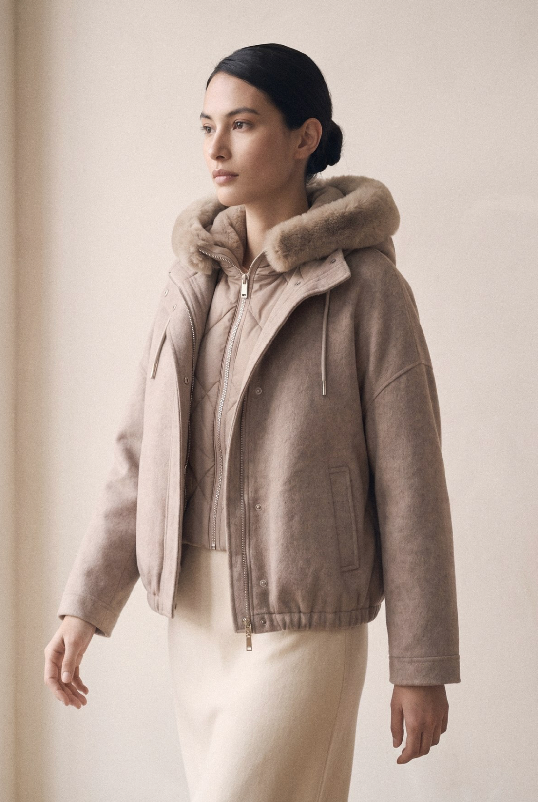 Bruna Layered Jacket
