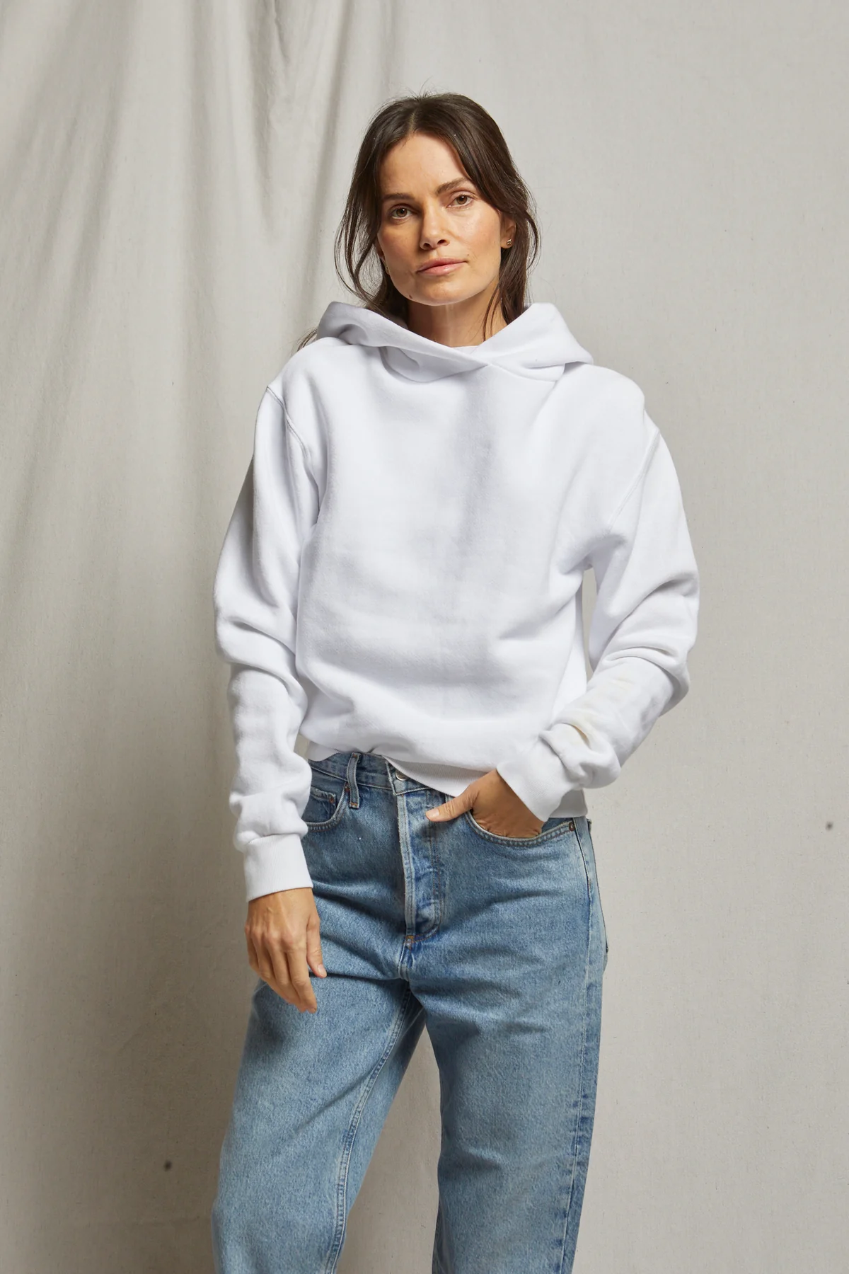 Heart Fleece Pullover Hoodie