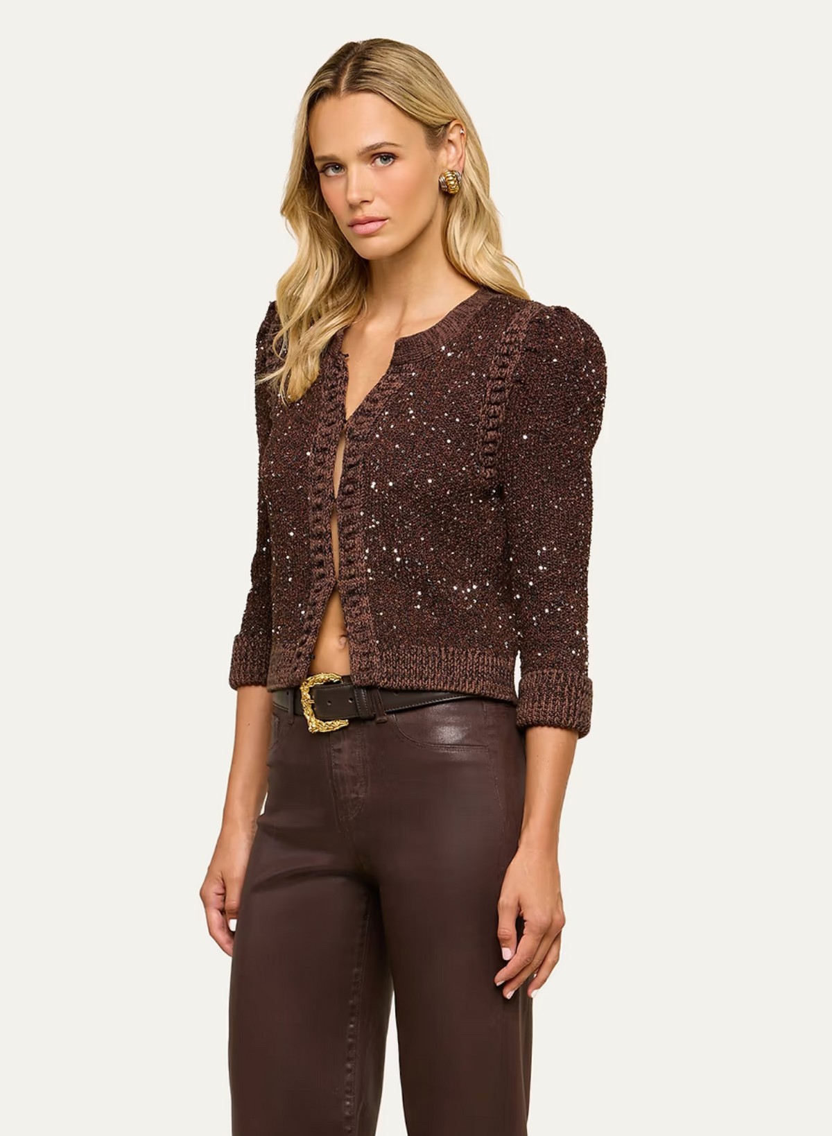 Thistle Sequined Cardigan