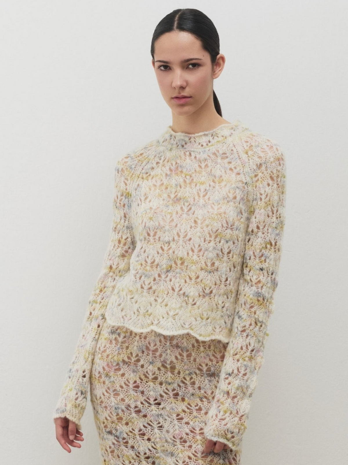 Maraya Scallop Edge Sweater