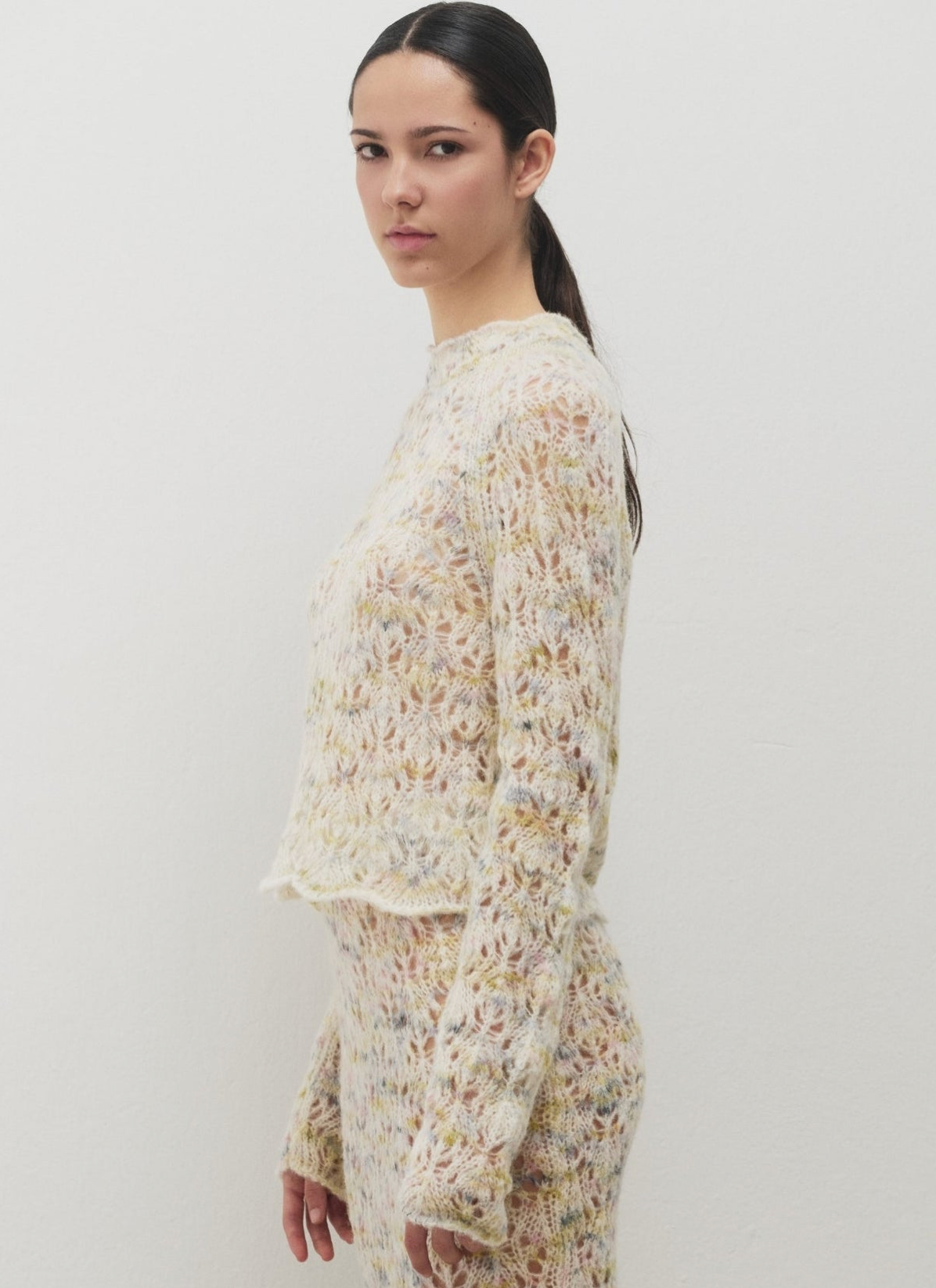 Maraya Scallop Edge Sweater