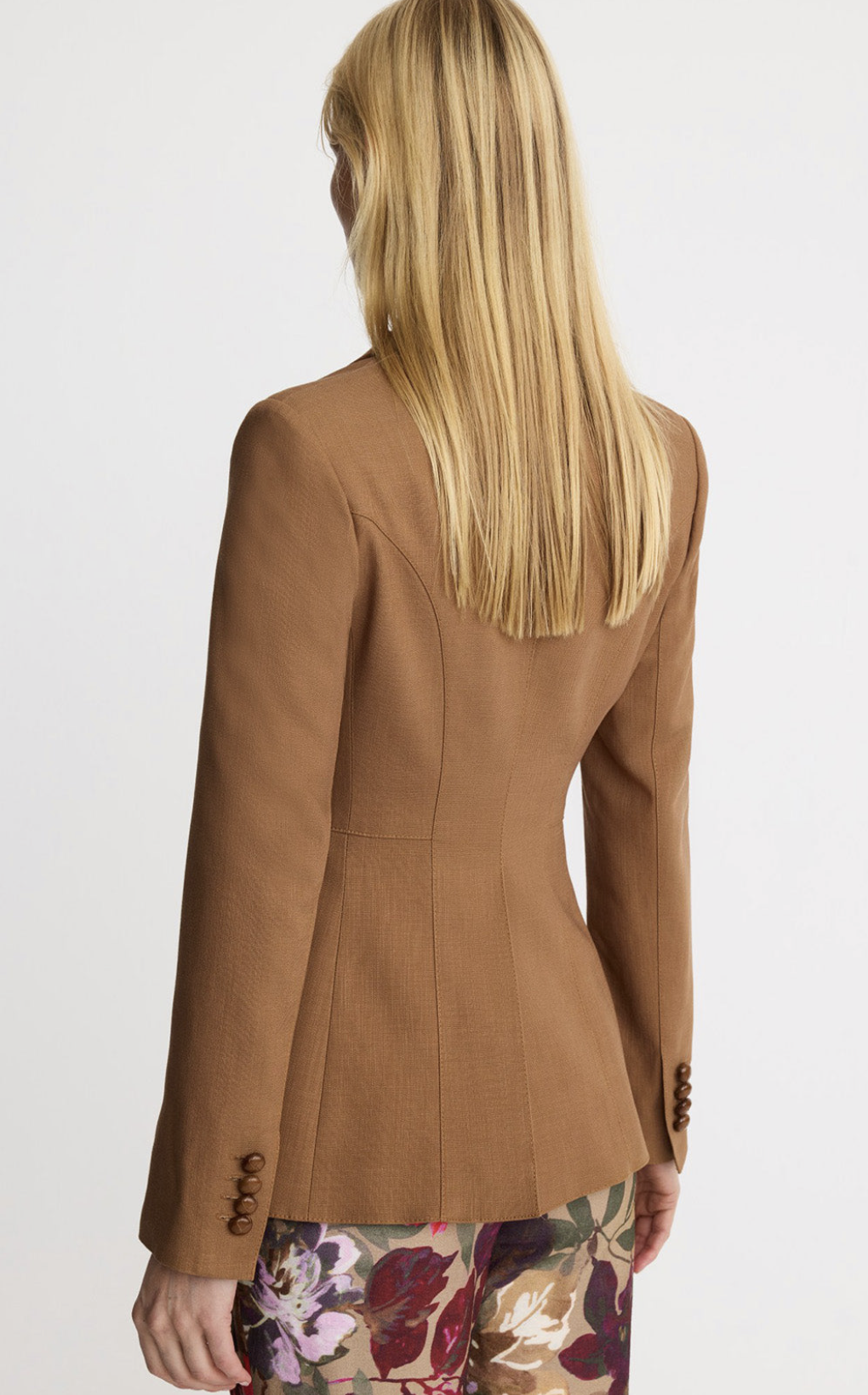 Smythe Blocked Seamed Blazer