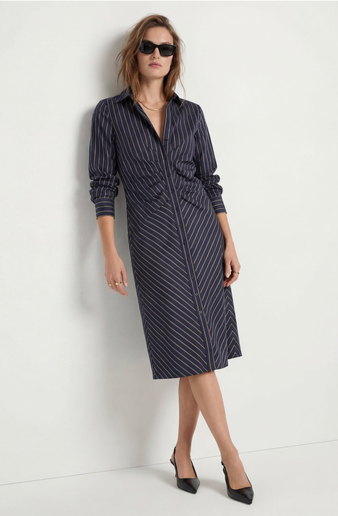 The Zaria Shirtdress