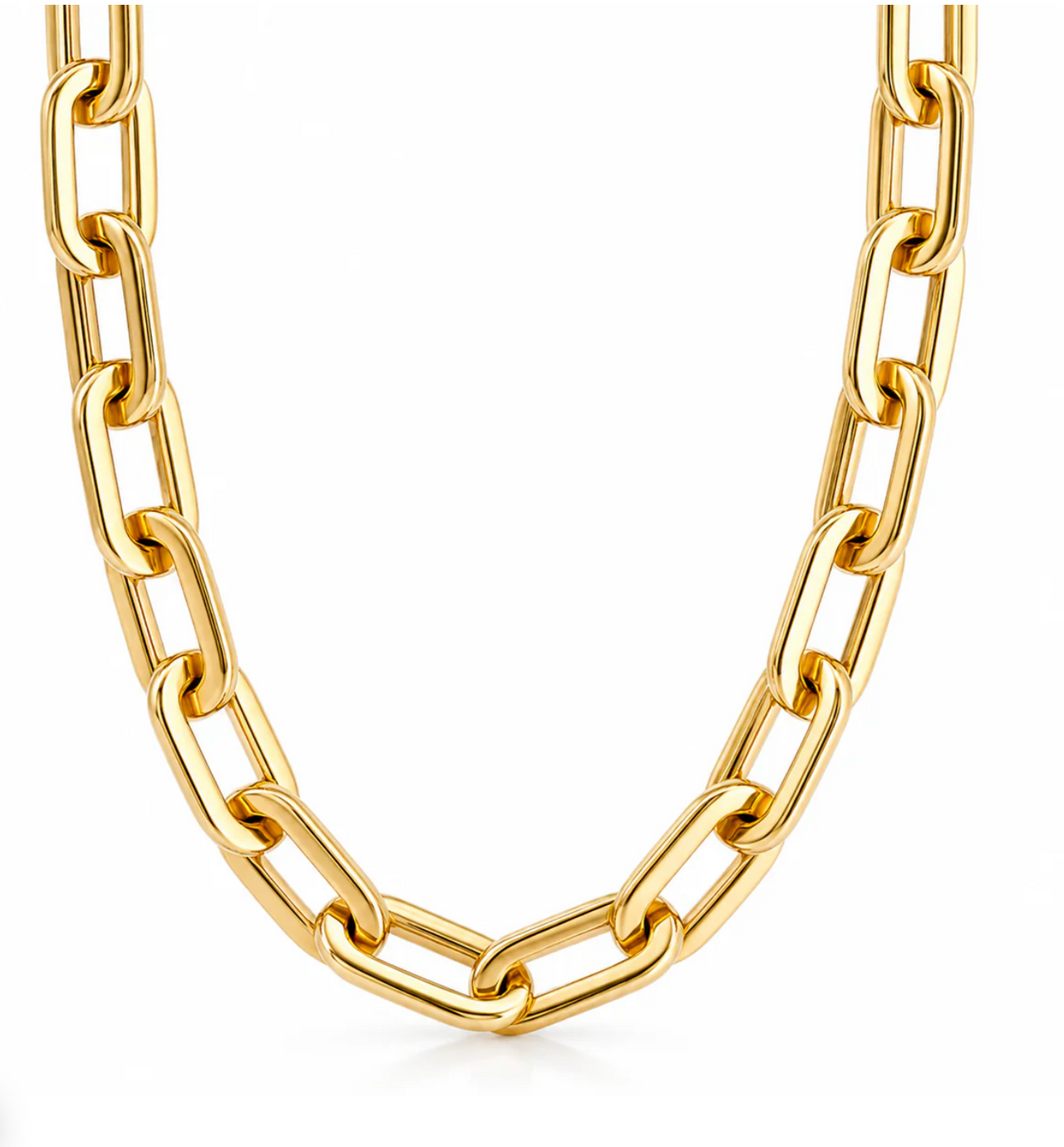 Gage Oversized Link Necklace
