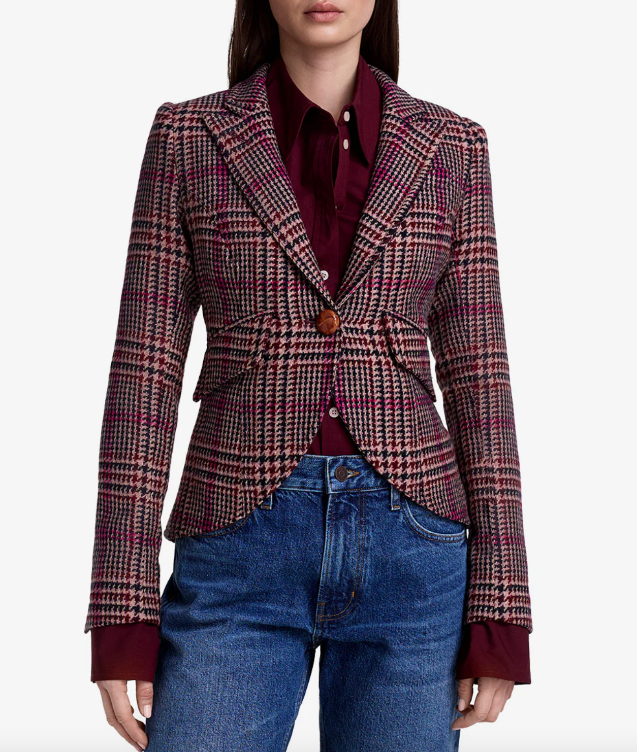 One Button Blazer