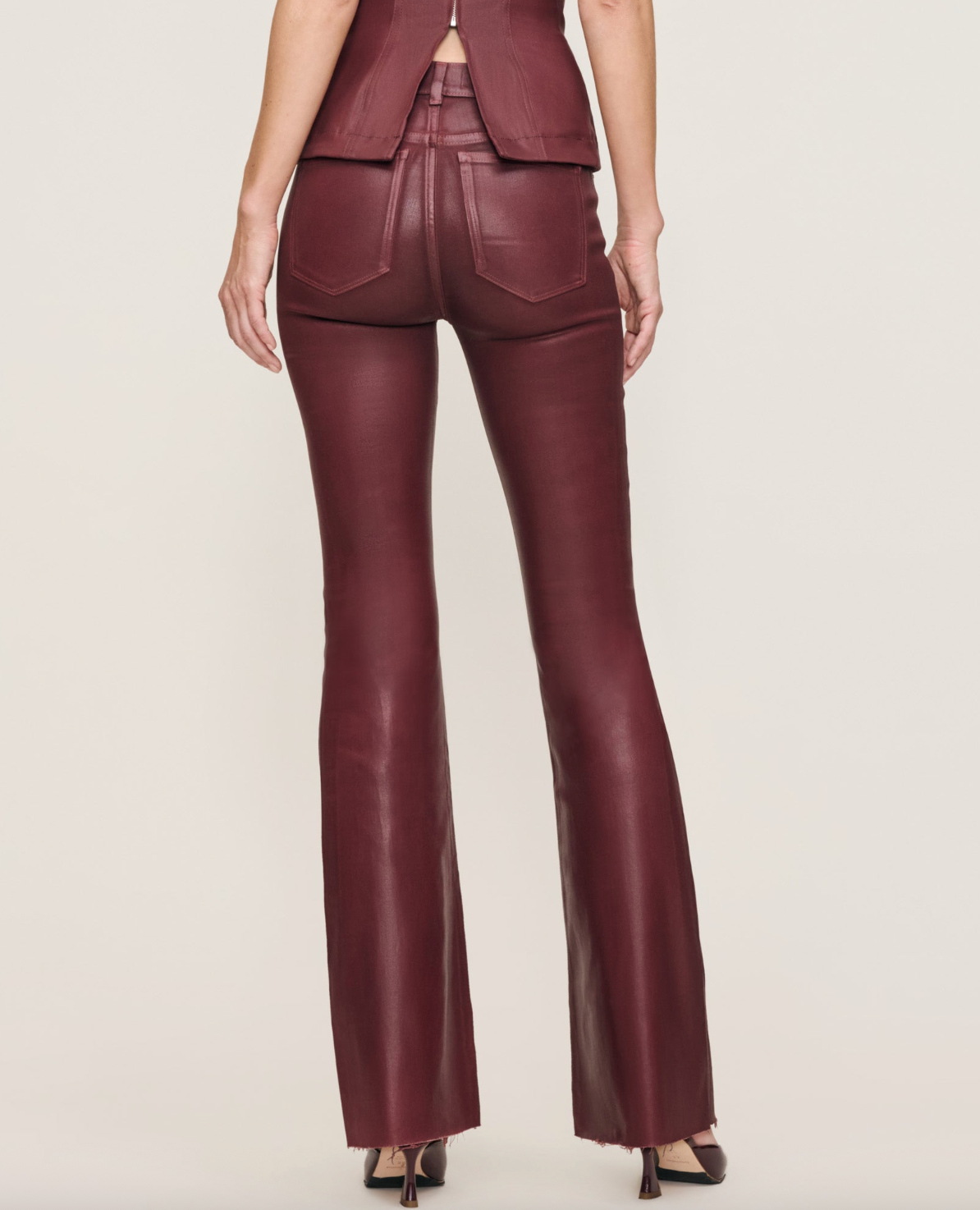 Bridget Boot, High Rise Instasculpt Coated