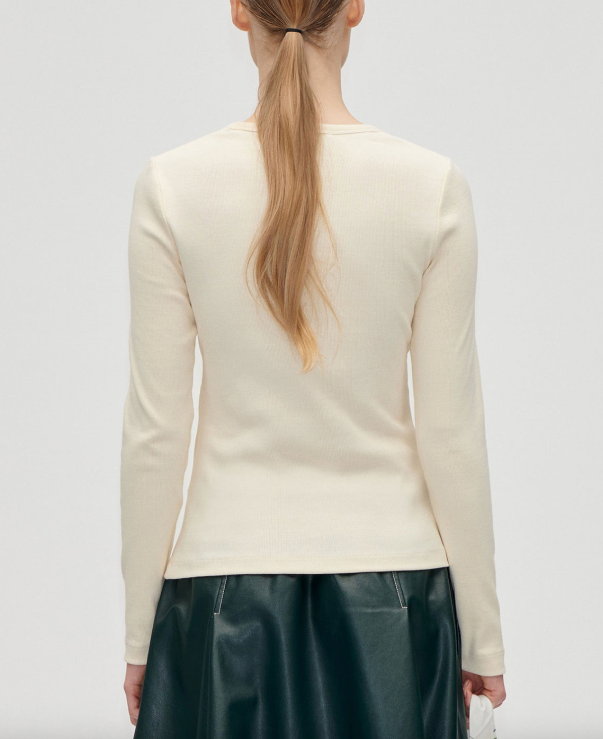 Long Sleeve Carabiner Rib Top