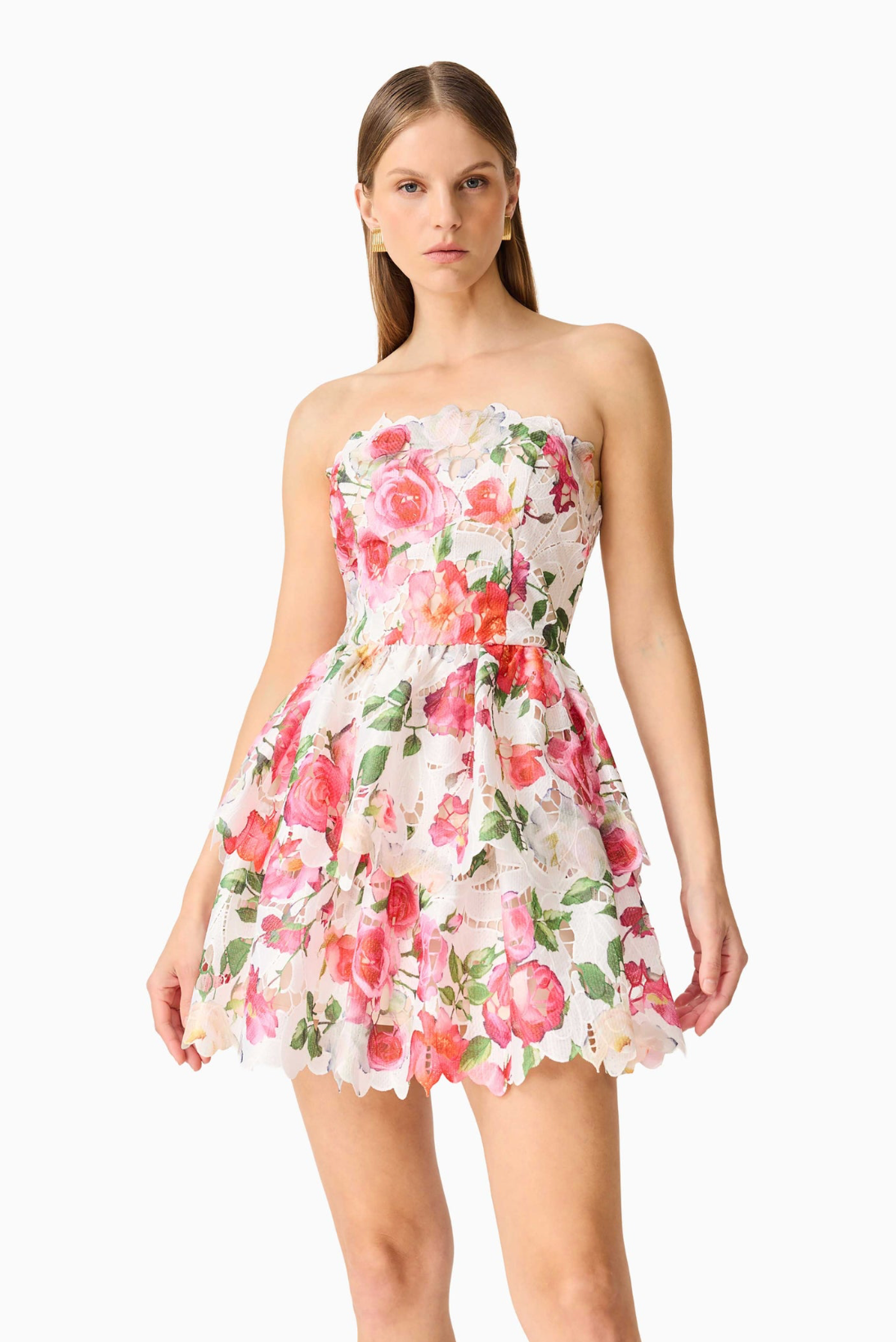 Roselle Strapless Mini Dress
