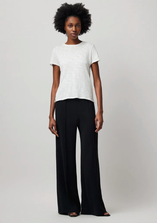 Crepe Twill Palazzo Pants