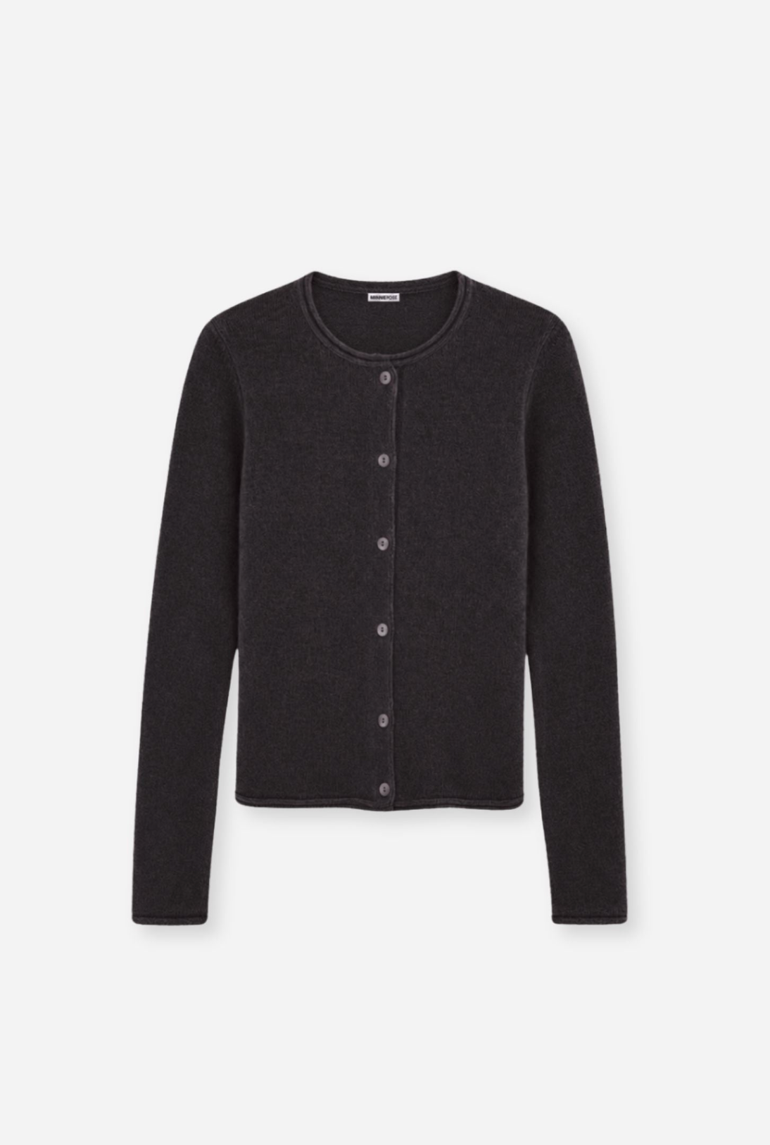Sheer Luxury Cardi with Rolled Trims