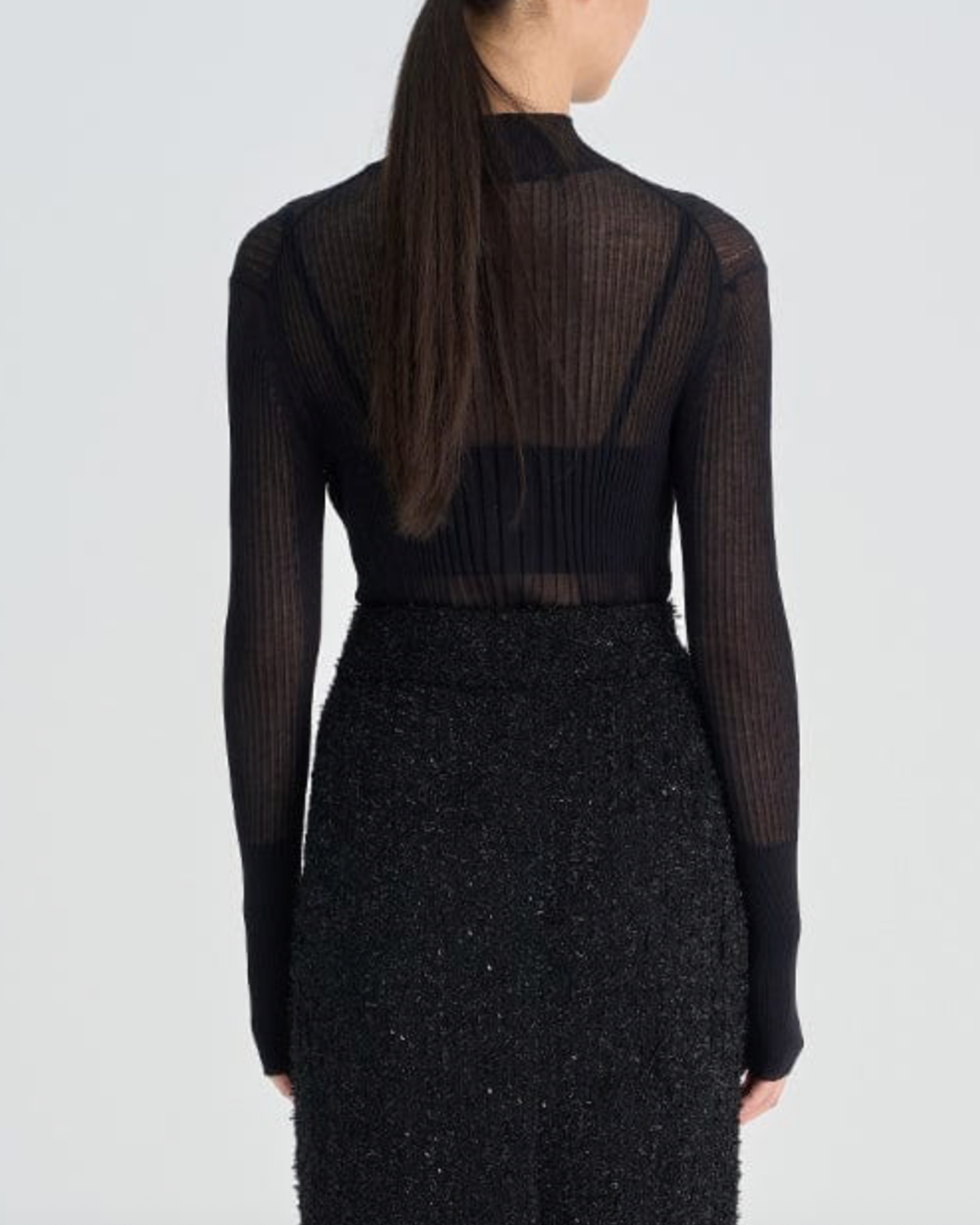 Feather Weight Cotton Sheer Rib Top