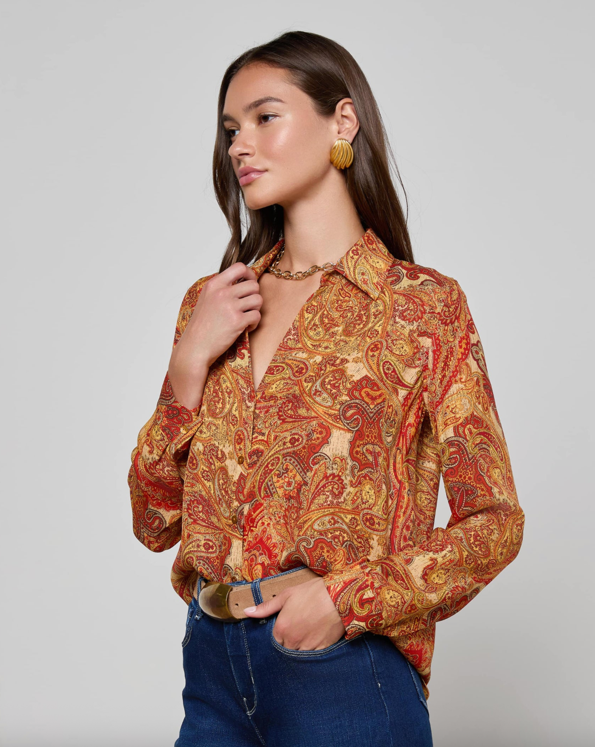 Nina Long Sleeve Blouse