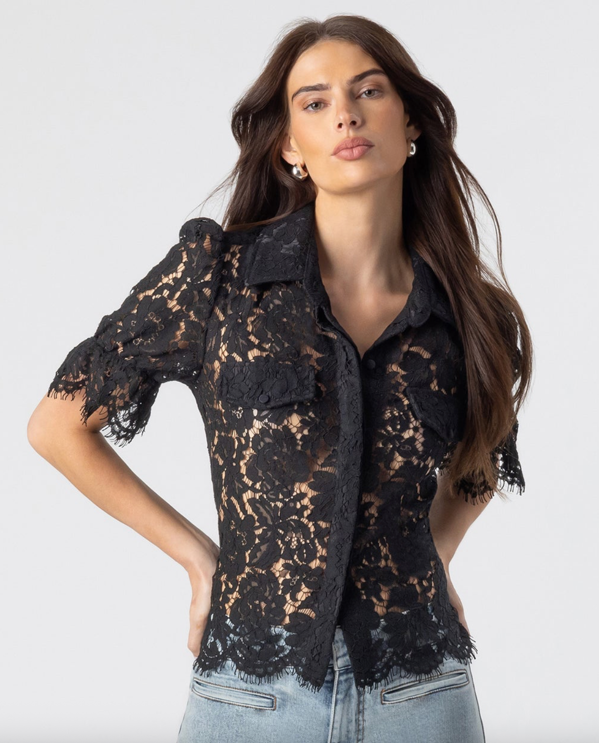 Mina Lace Shirt