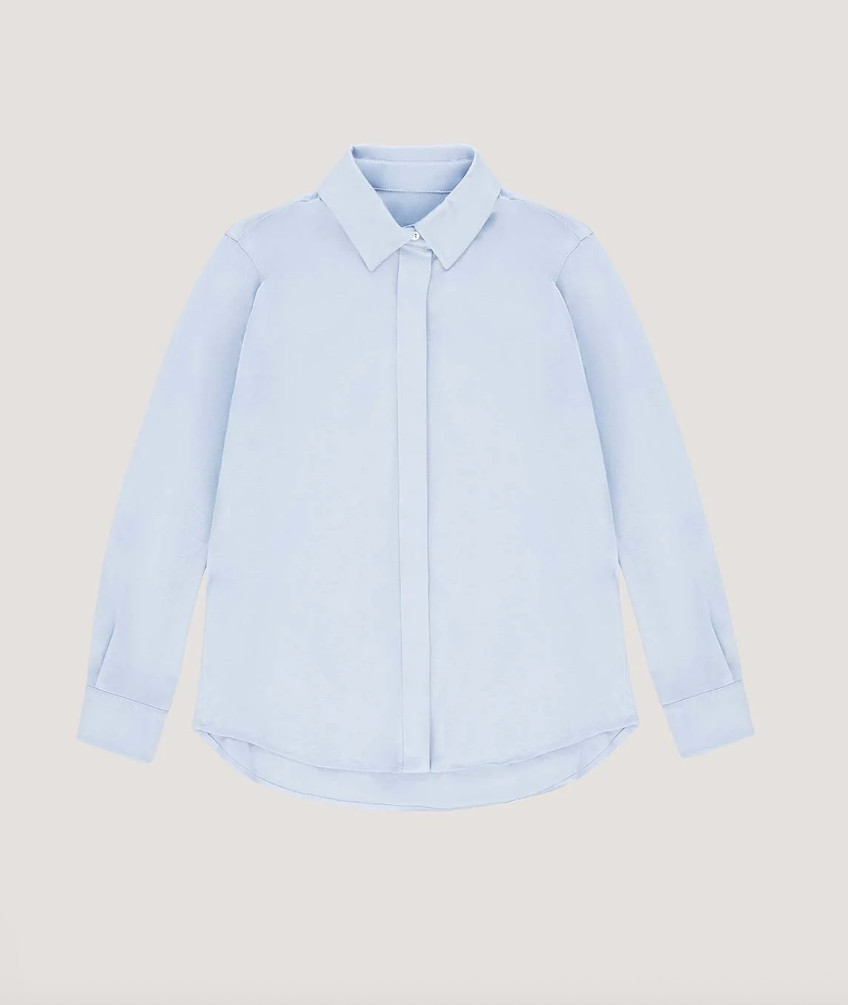 Jersey Button Down Shirt