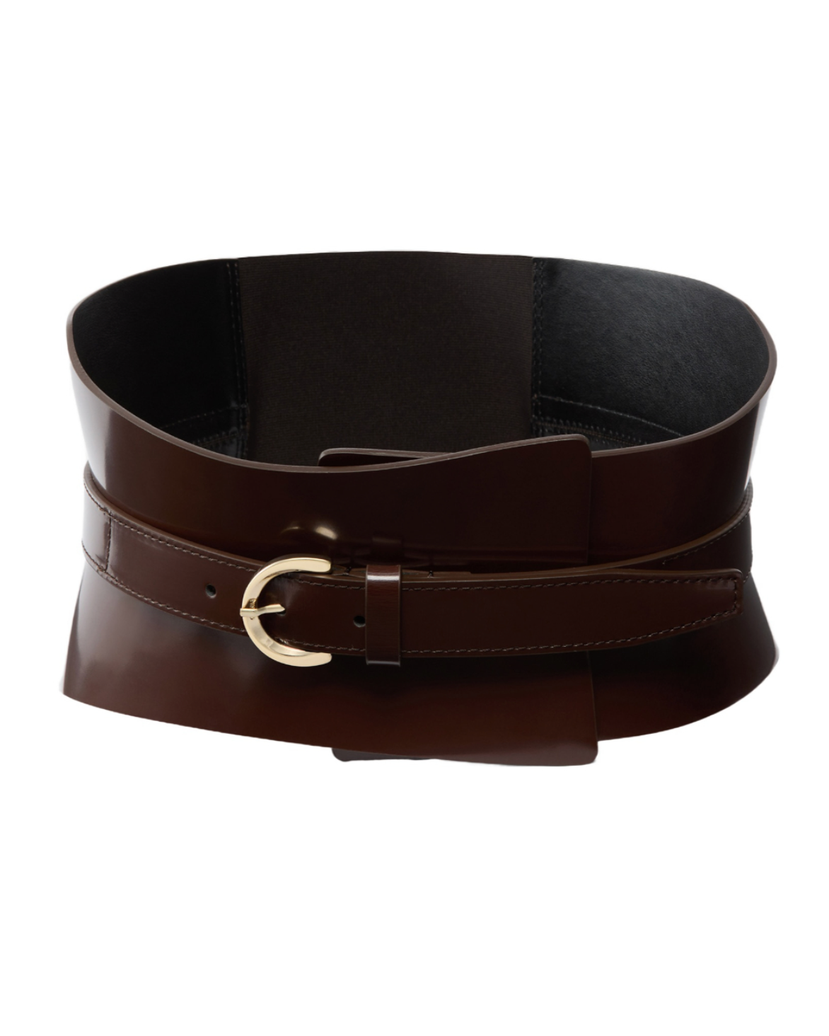 Leather Curved Belt