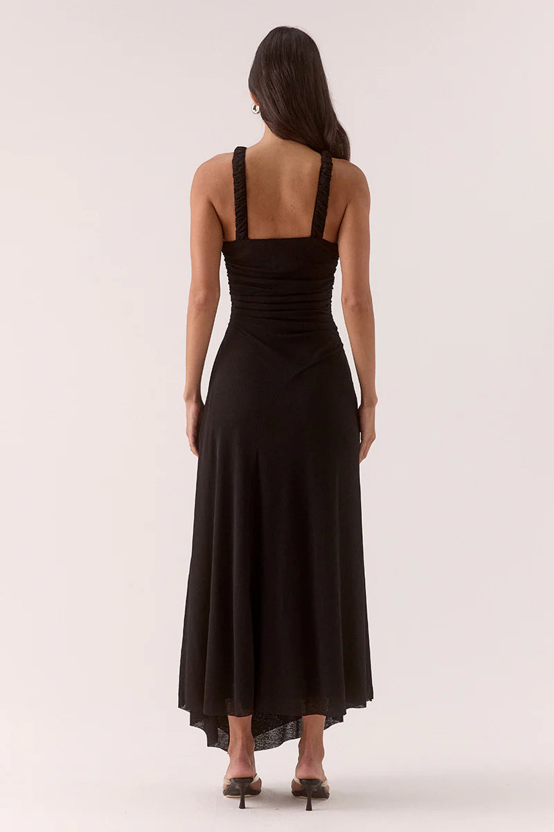 Alora Midi Dress Black / L Alora Midi Dress Black / L