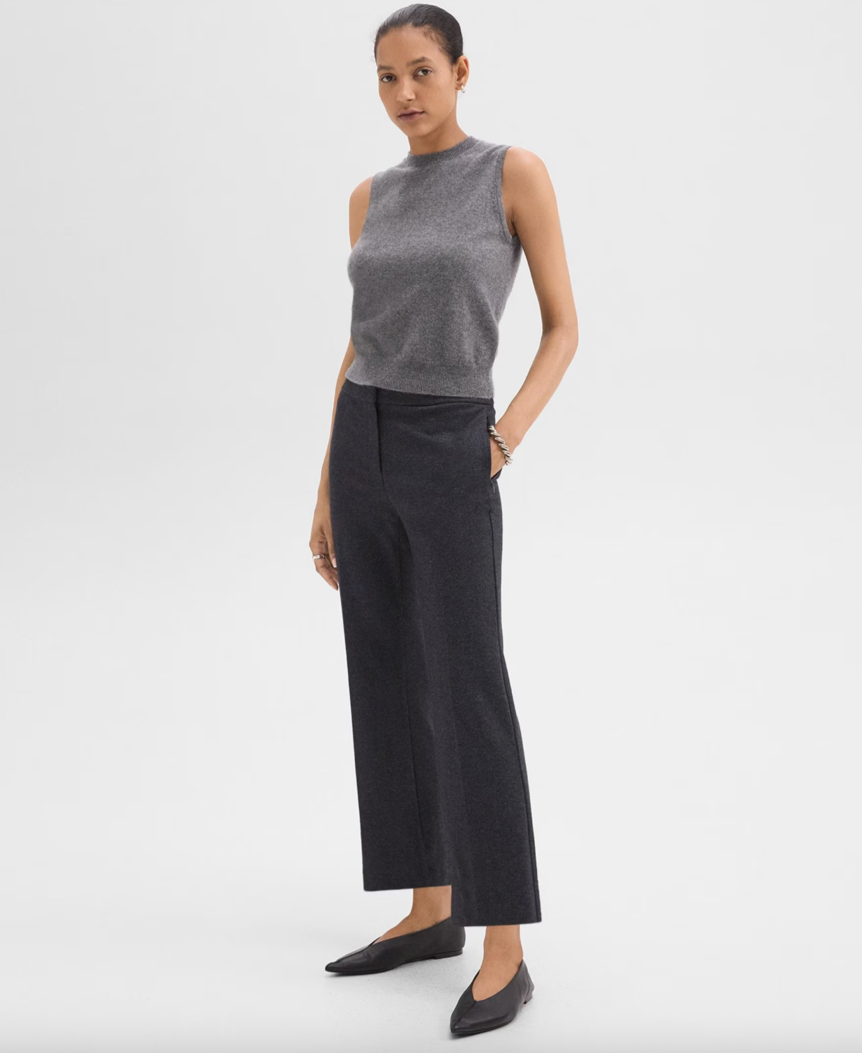 Herringbone Kick Pant