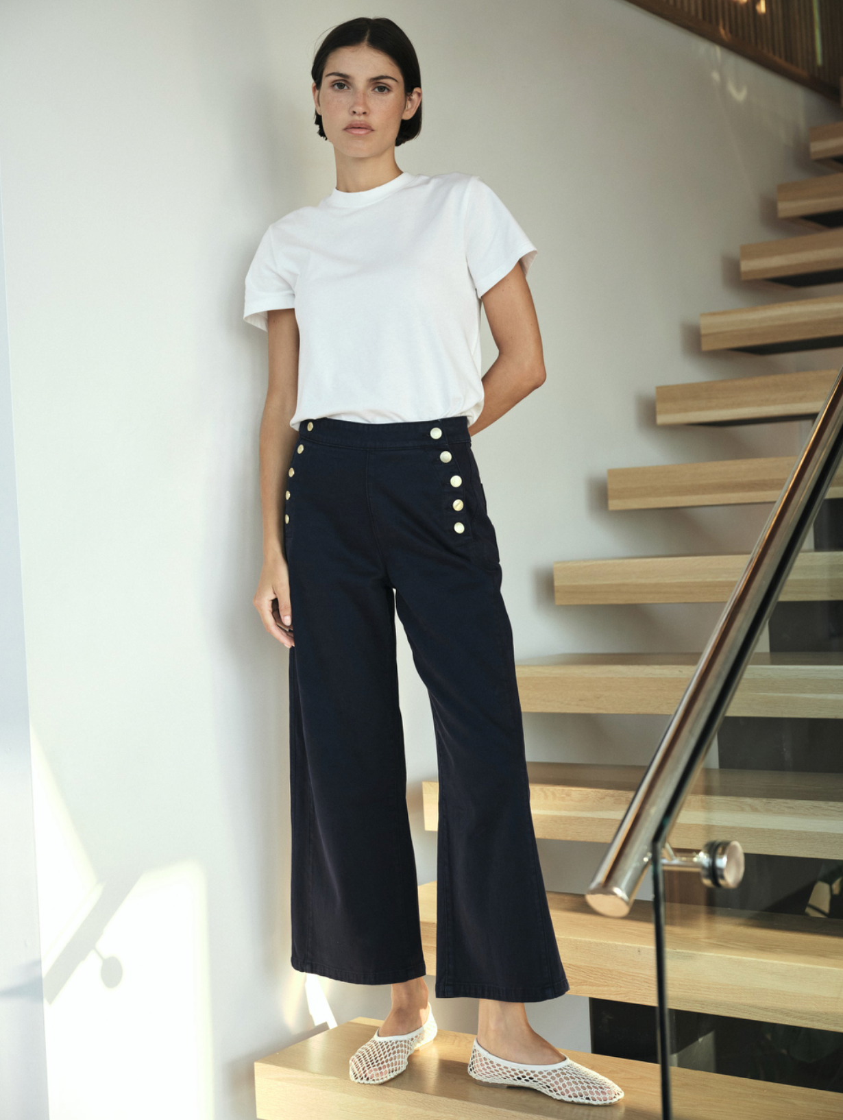 Hepburn Wide Leg Jean