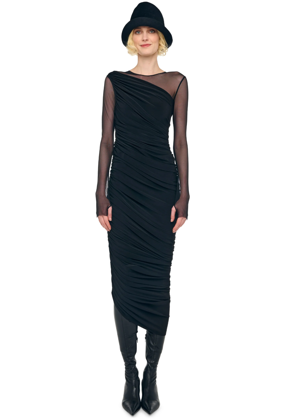 Long Sleeve Diana Gown + Legging With Footies