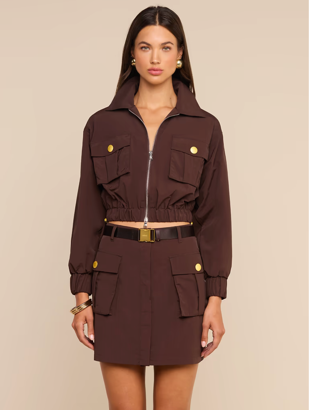 Kade Cargo Pocket Windbreaker