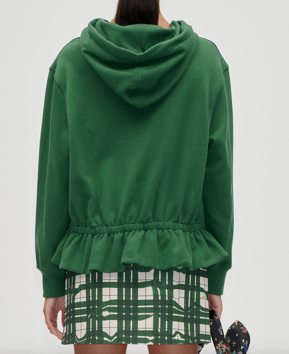 Cinched Waist Sweatshirt