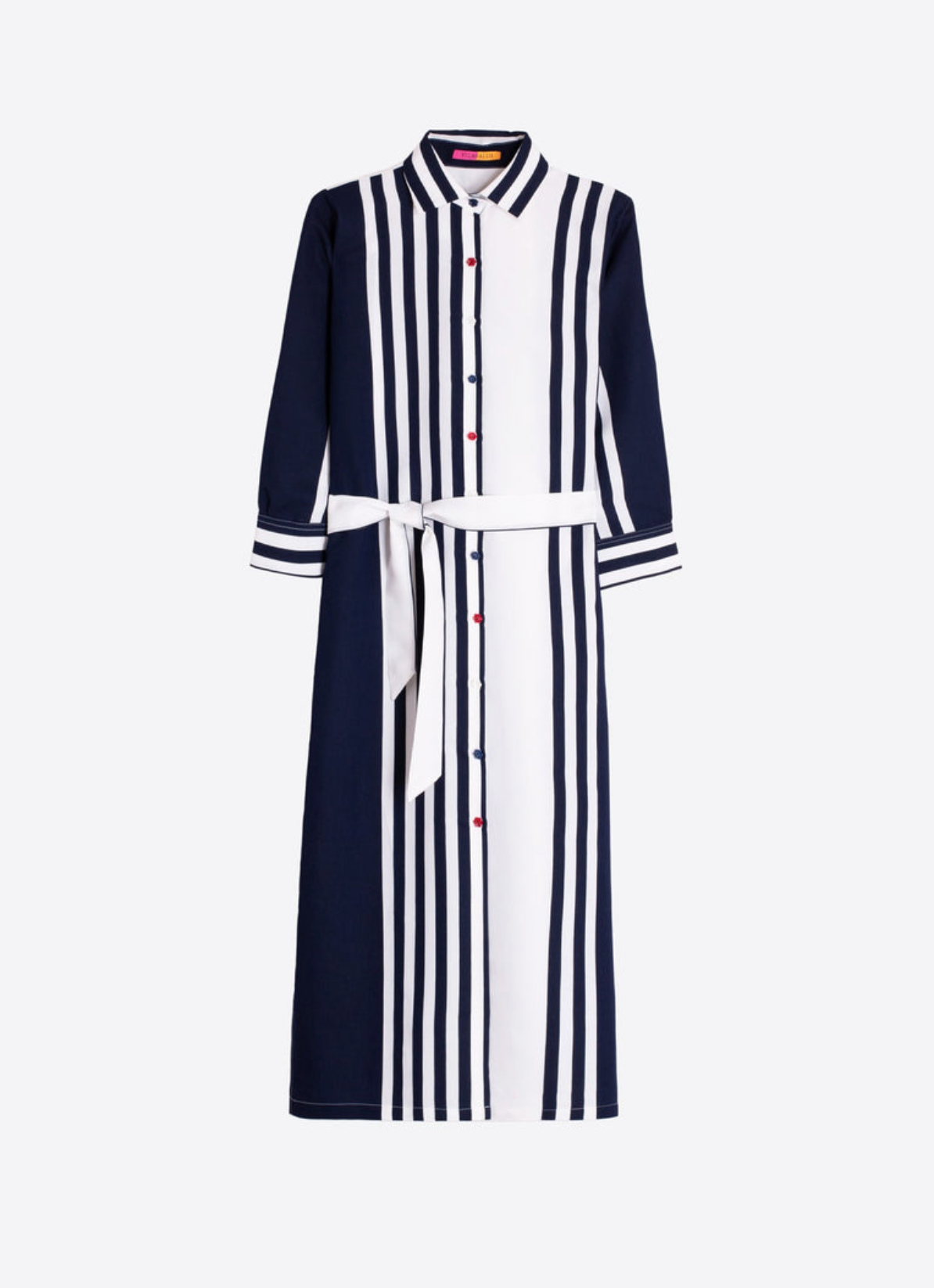 Striped Shirt Dress