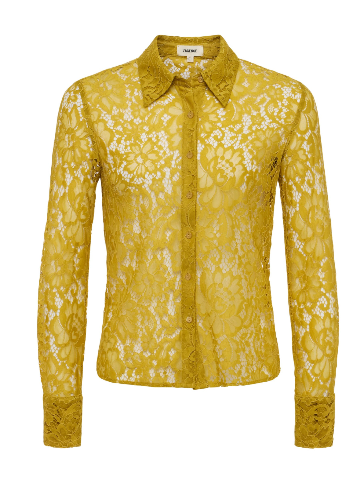 Maia Lace Buttondown Blouse