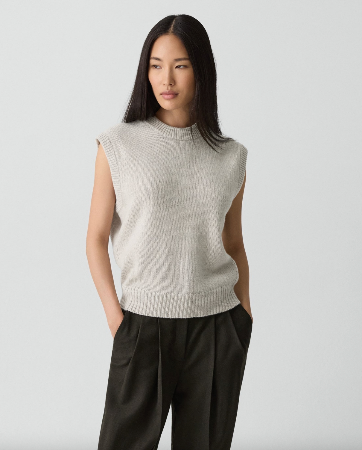 Relaxed Sweater Vest