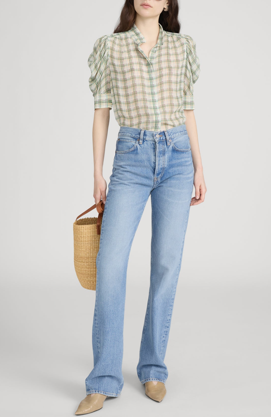 The Plaid Gillian Top