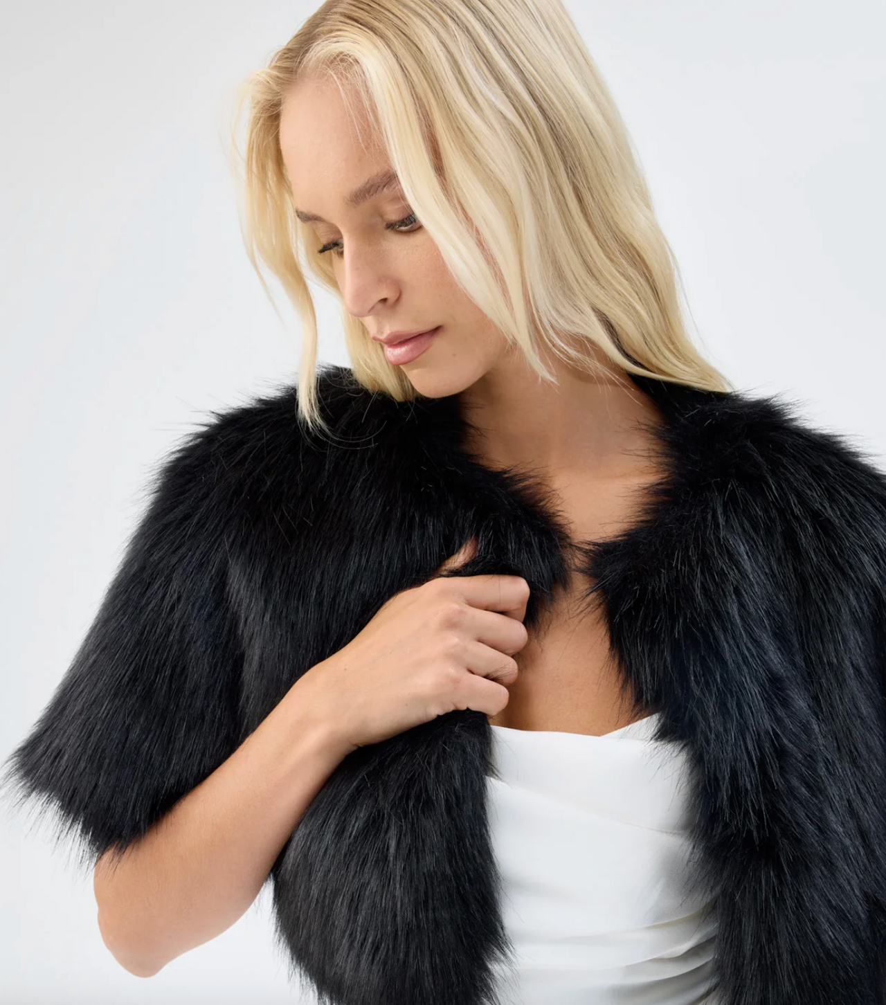 Love a Fur Bolero Jacket