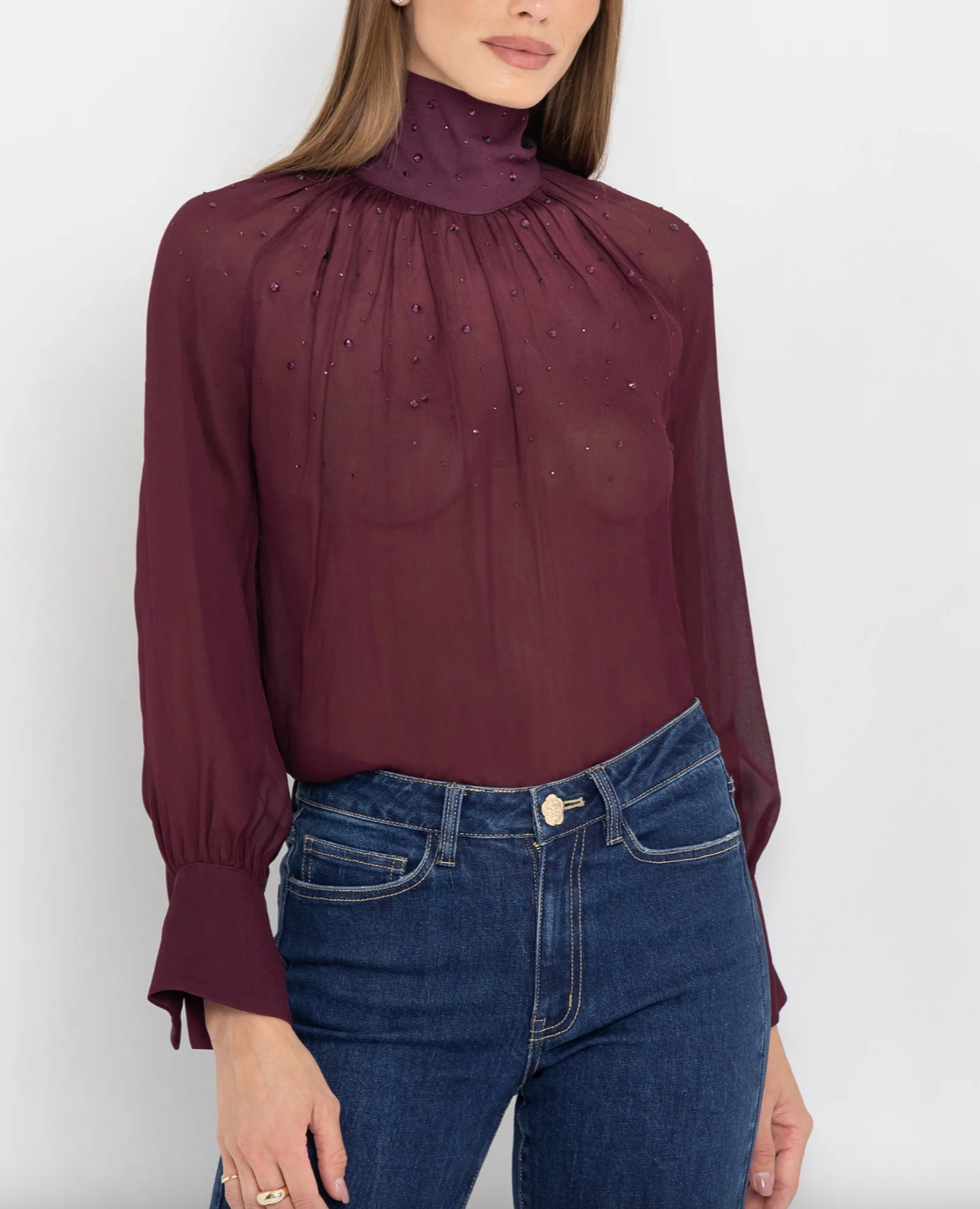 Noor Crystal Blouse