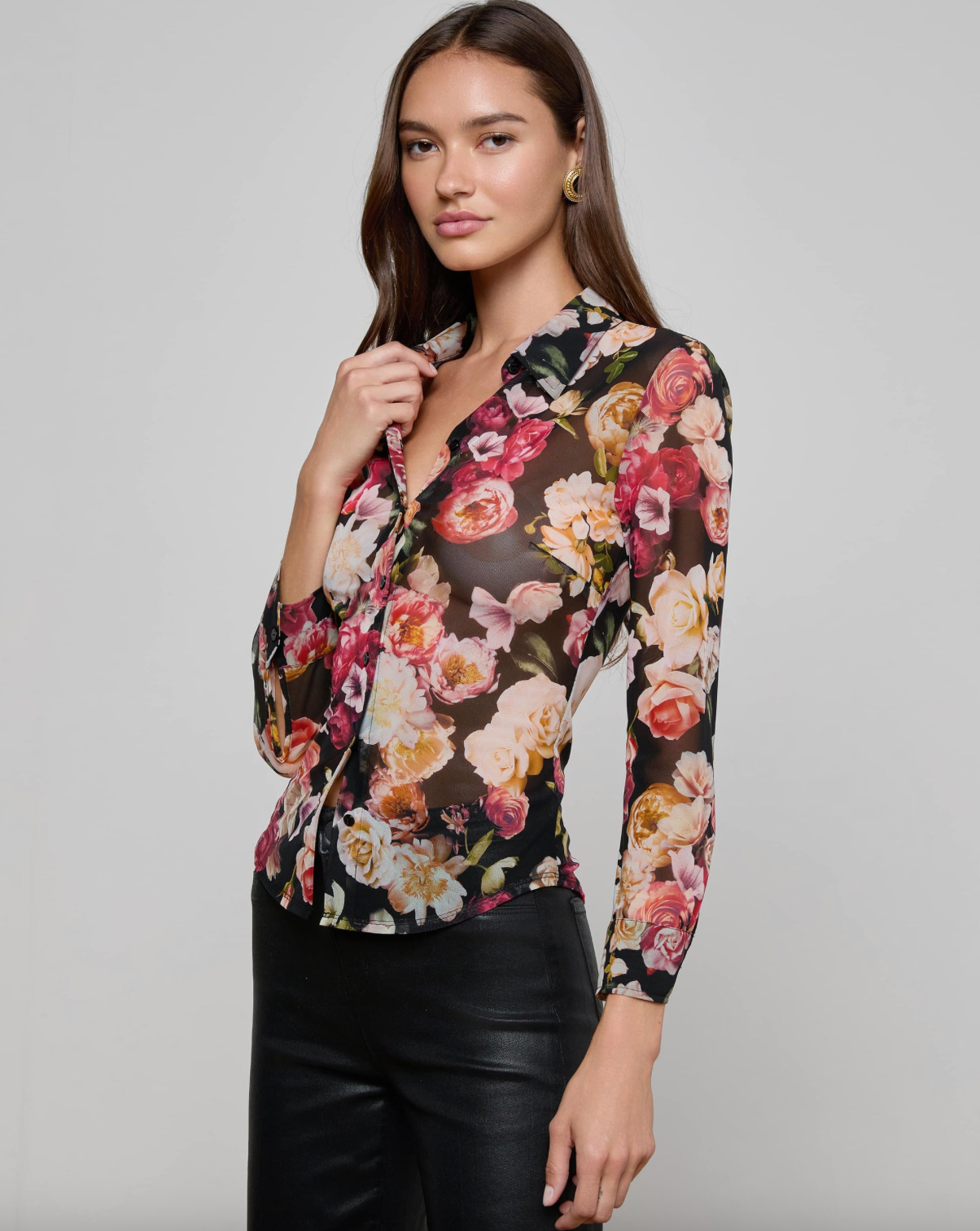 Indiana Fitted Button Up