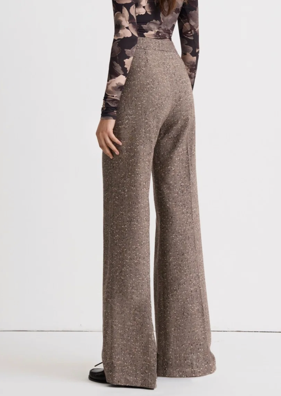 High Rise Wide Leg Pant