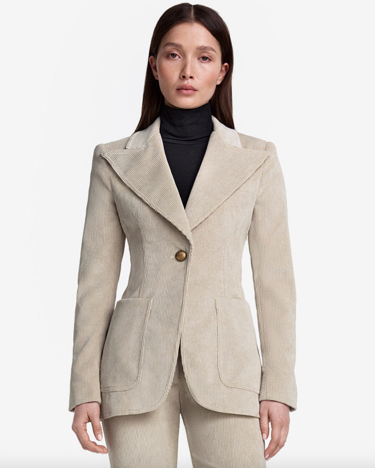 Patch Pocket Birkin Blazer in Corduroy