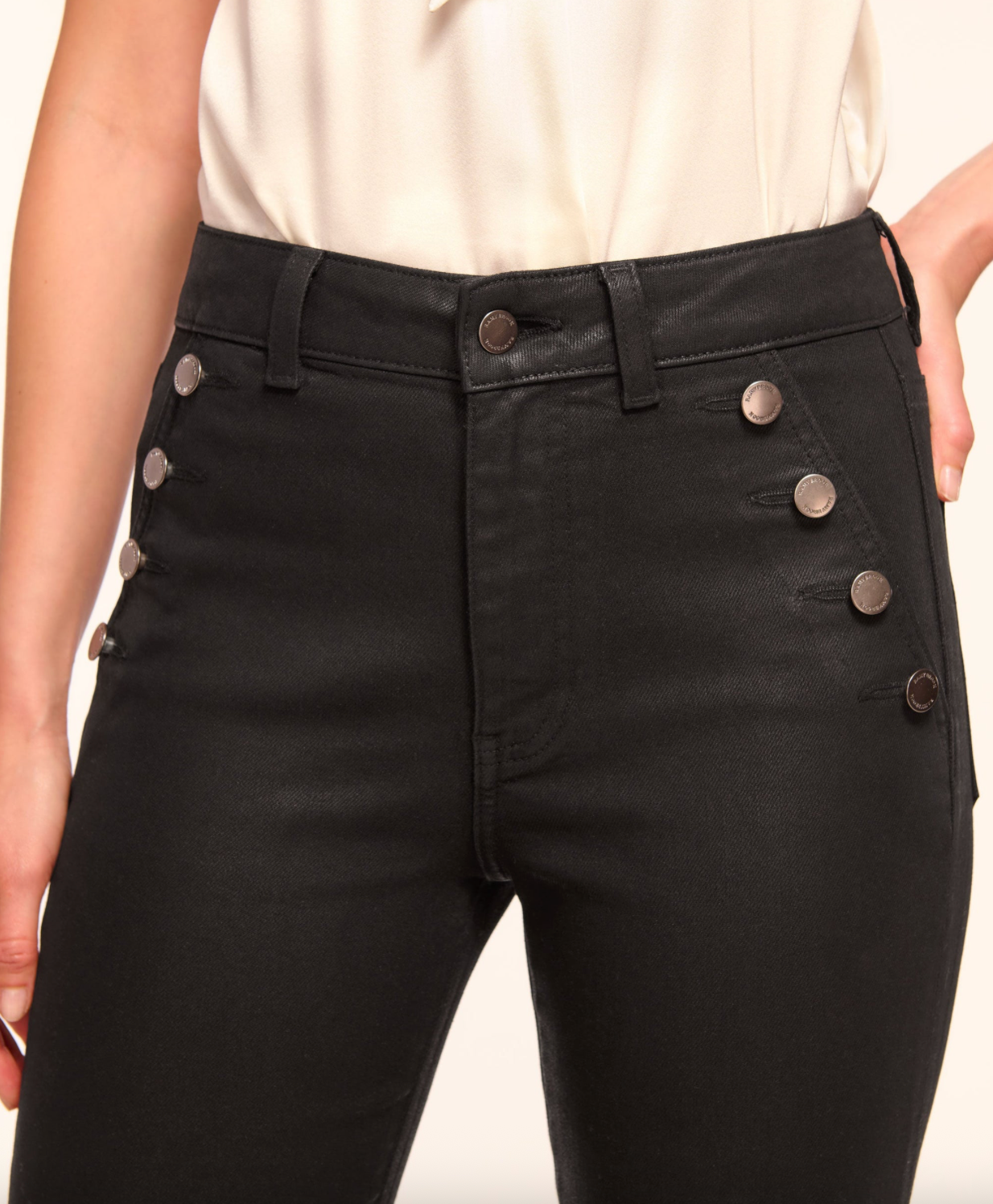 Helena Flare Jean Coated