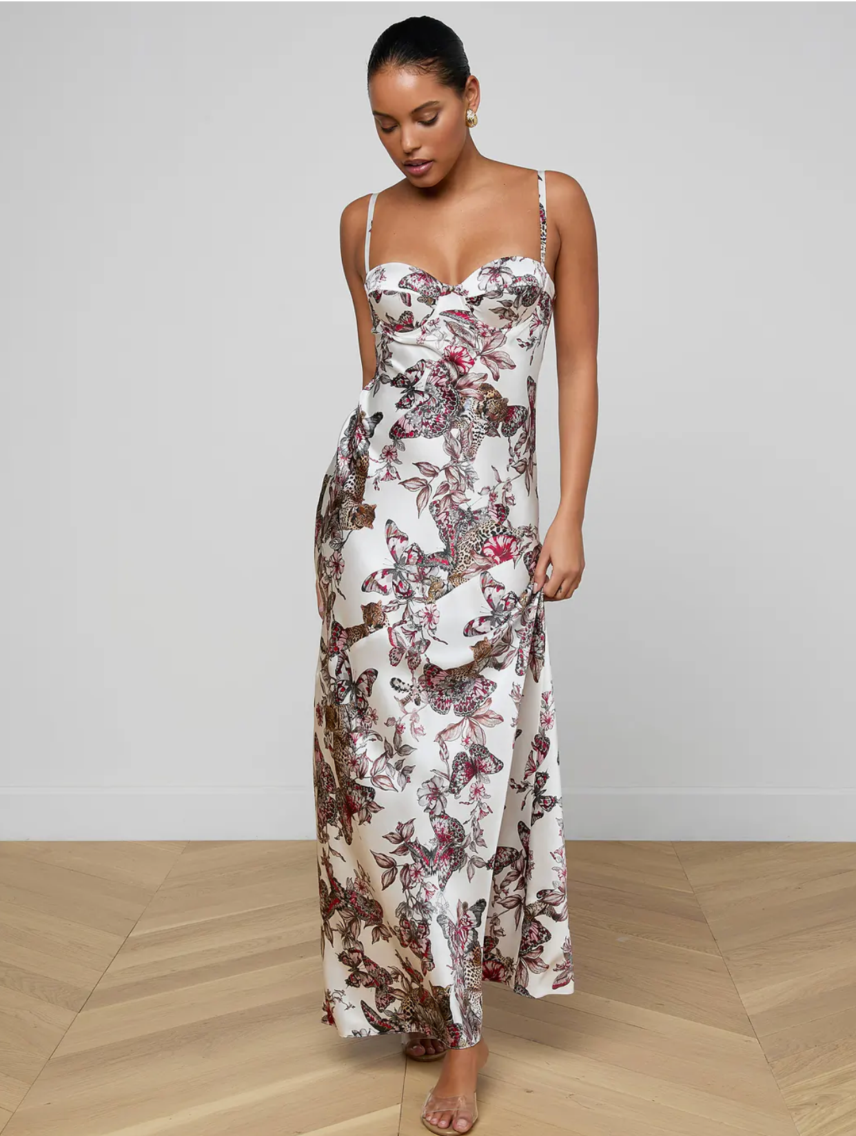 Sayla Bias Cut Maxi