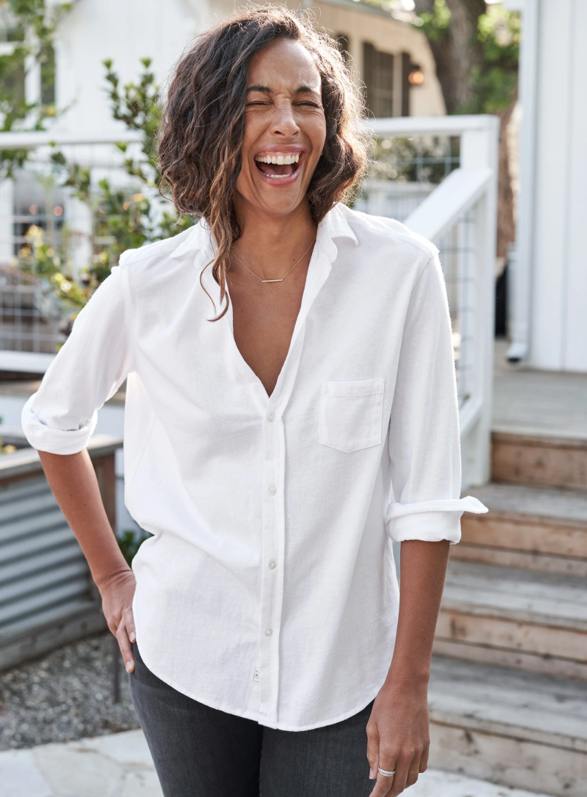 Eileen Knit Button Up