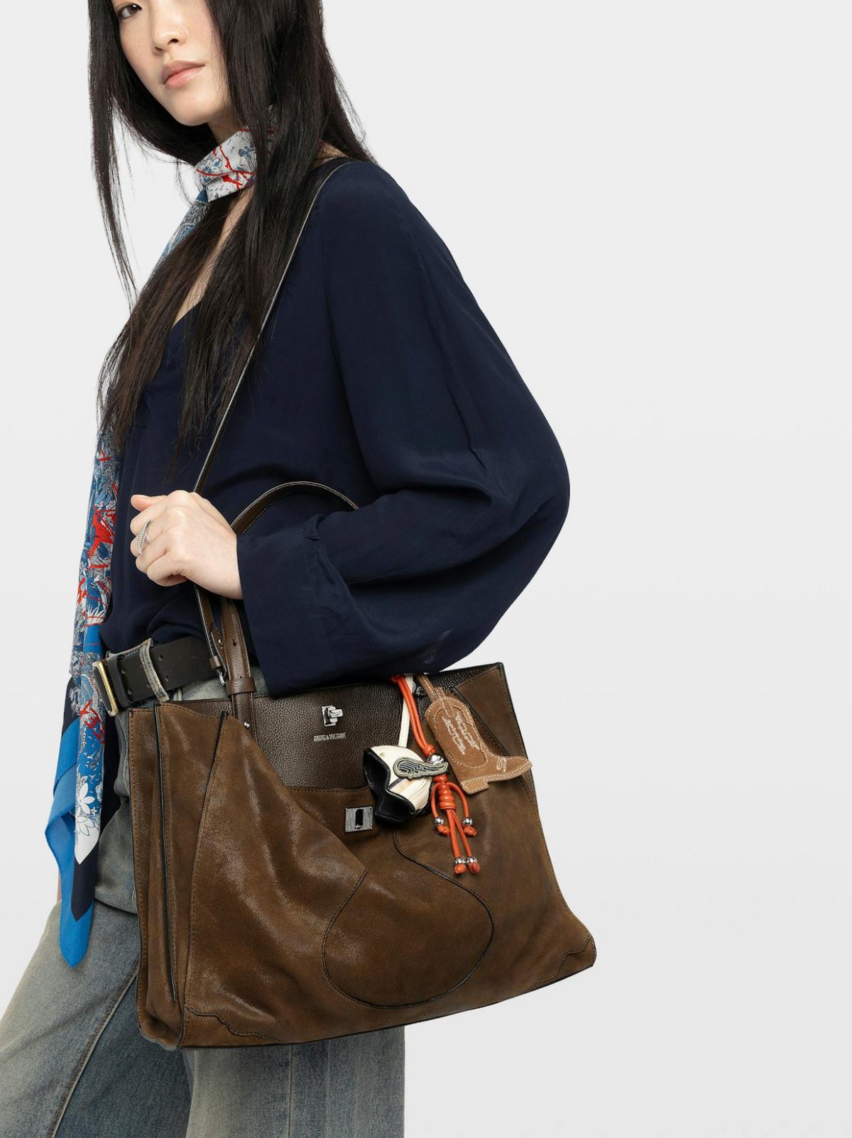 Jack Suede Waxy Bag