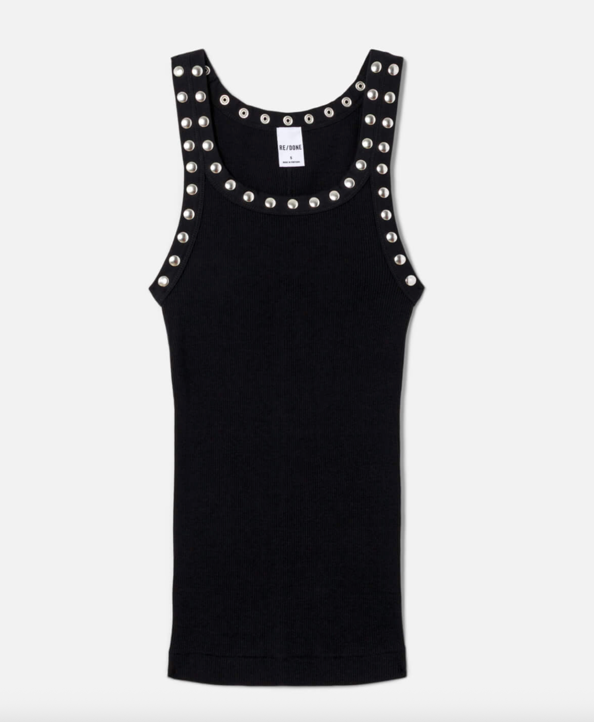 Studded Ribbed Tank