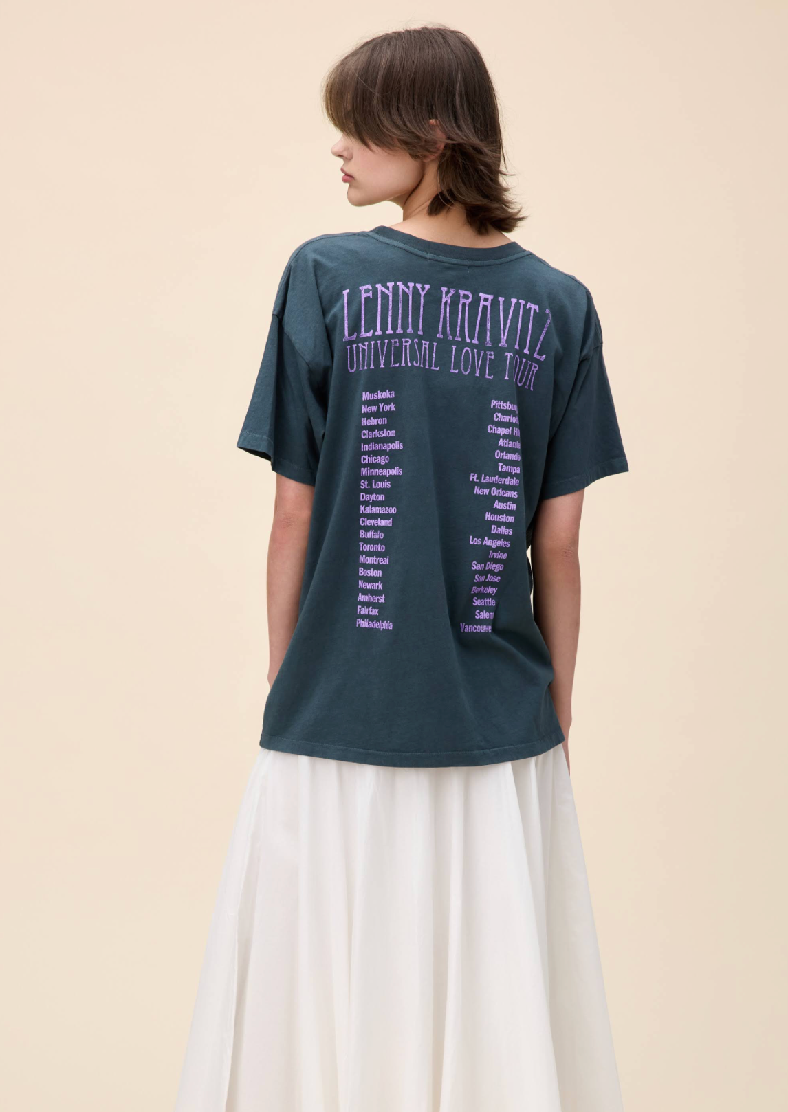 Lenny Kravitz Universal Love Tour Merch Tee