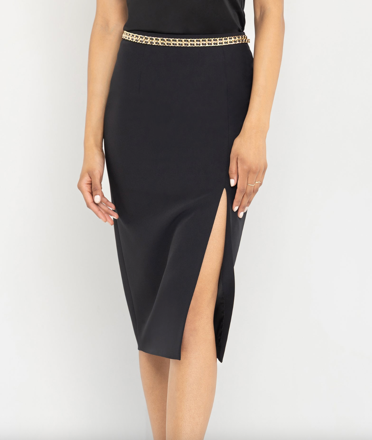 Margery Crepe Skirt