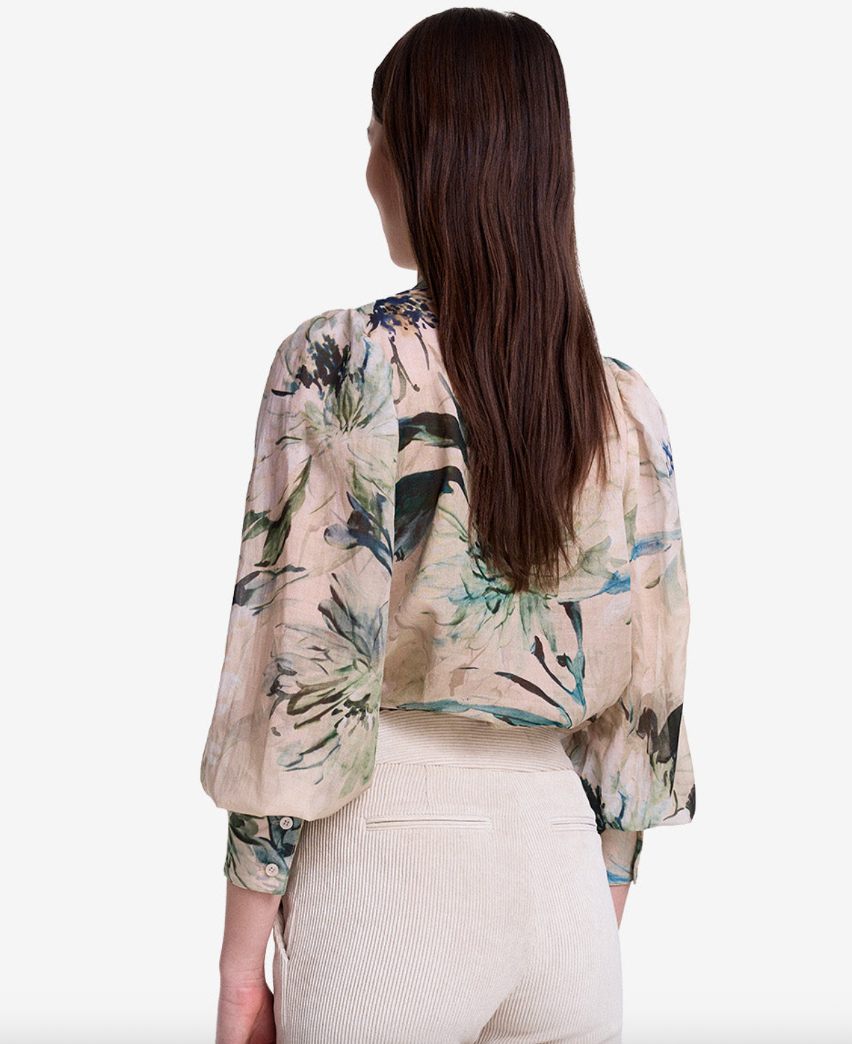 Bishop Sleeve Frontier Blouse