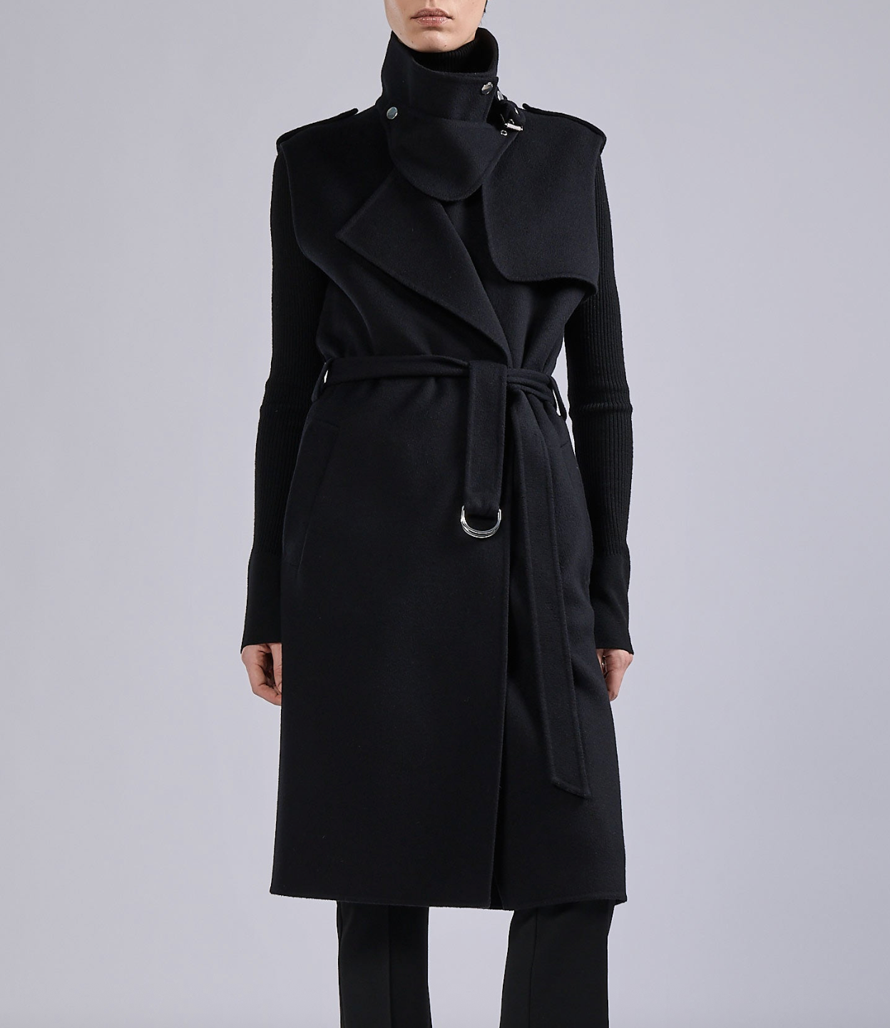 Sleeveless Wool Jacket