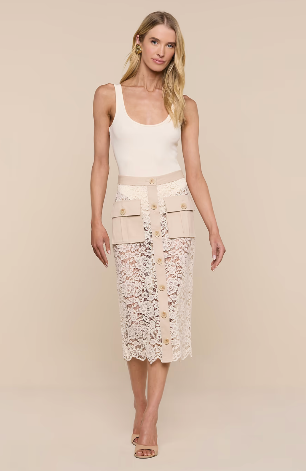 Shae Below Knee Skirt