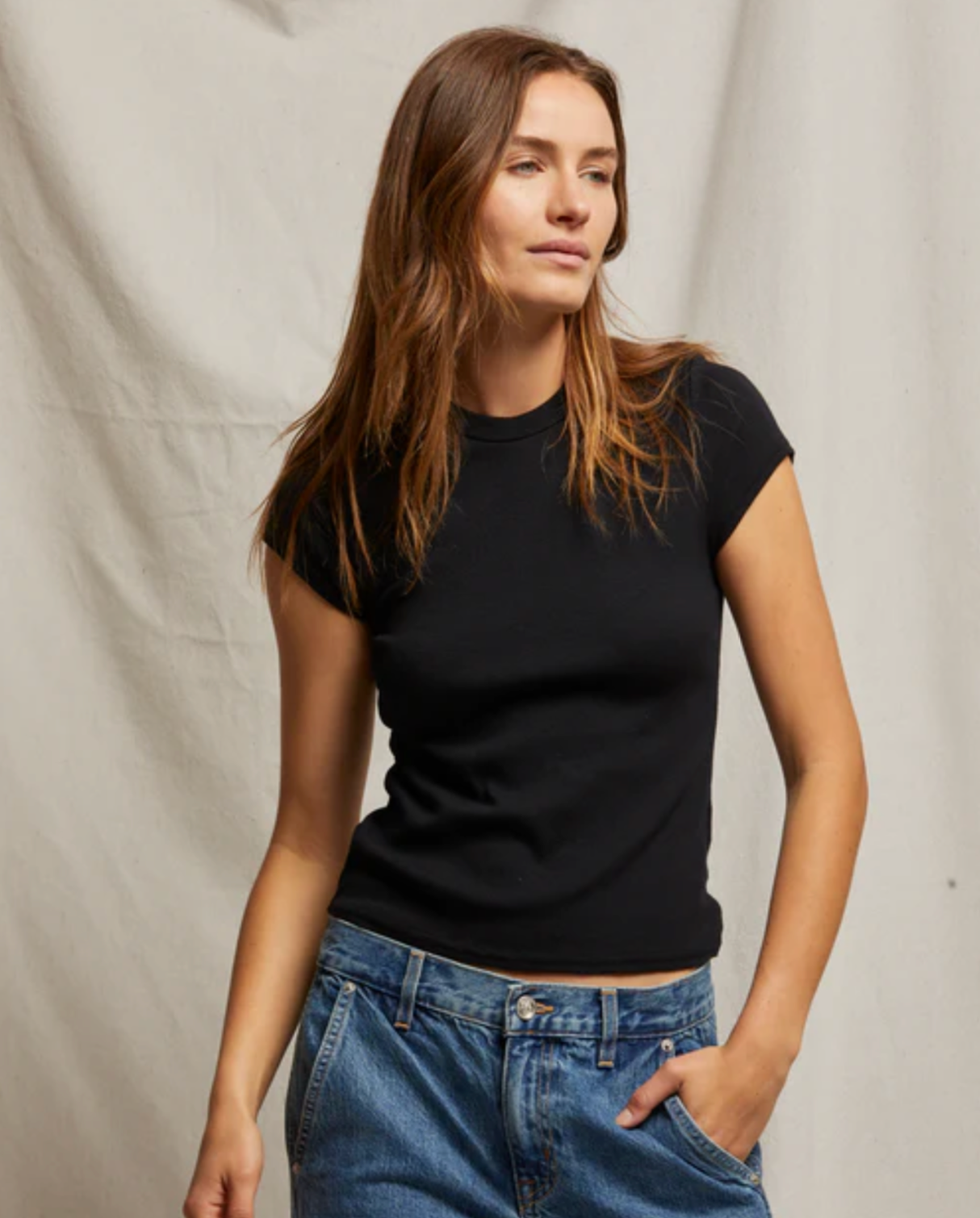 Jude Ribbed Baby Tee