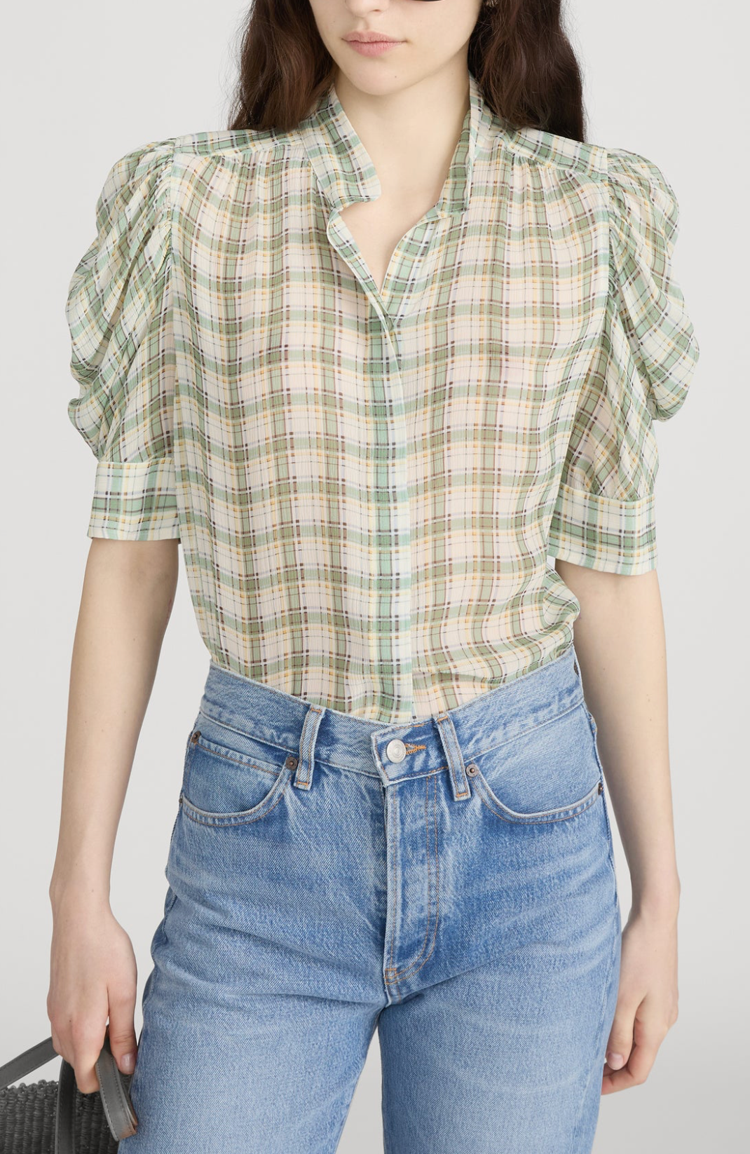 The Plaid Gillian Top