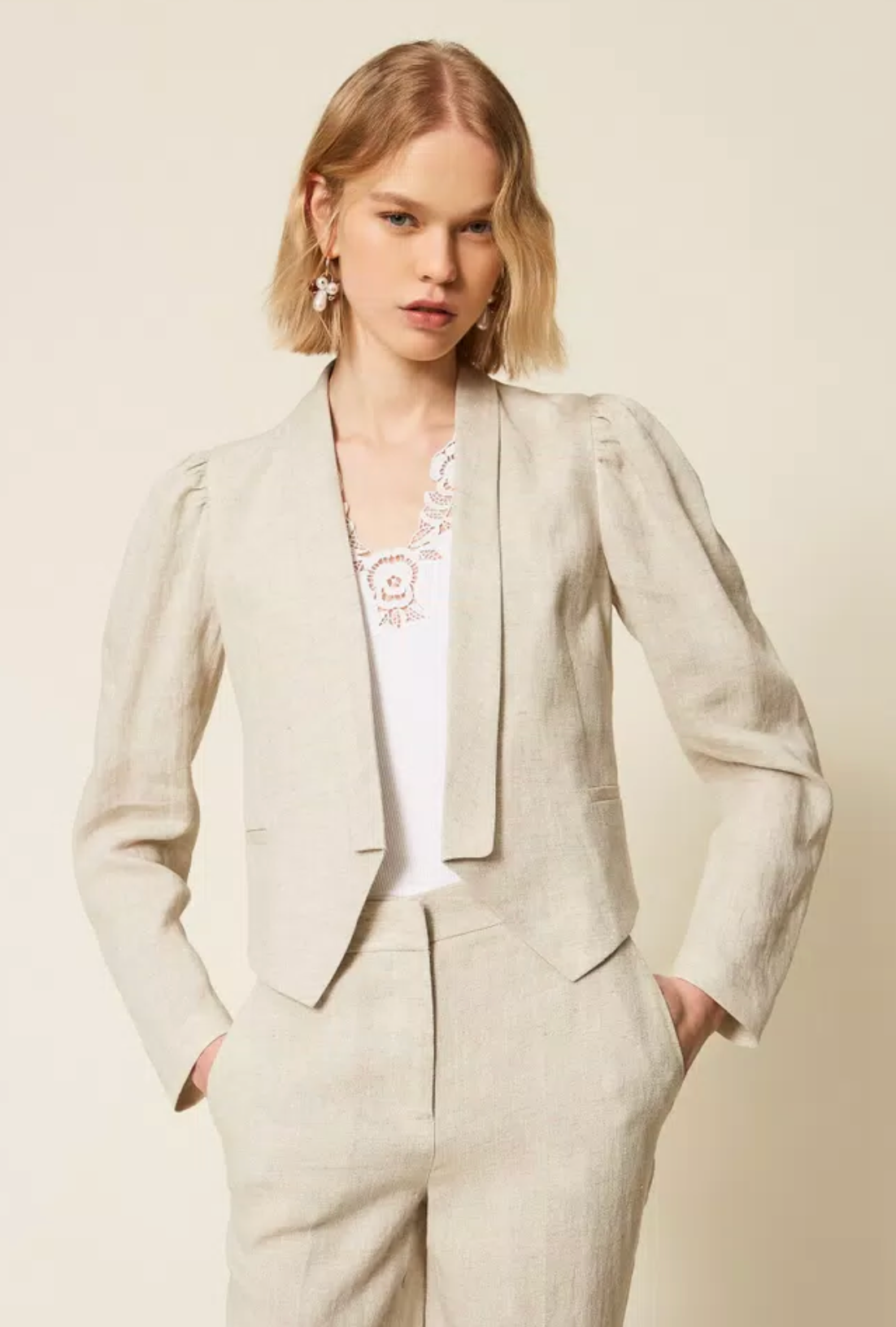 Puff Shoulder Jacket