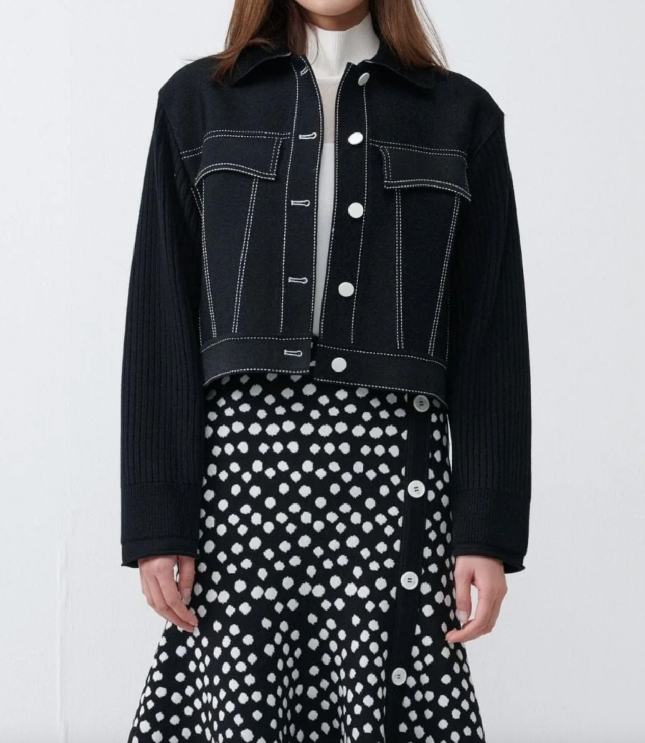 Beacon Cropped Denim Jacket